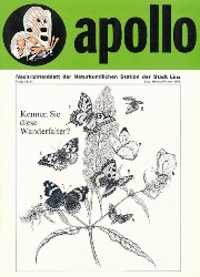 Titelseite des ersten Apollo-Heftes