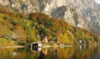 Michael Hohla Herbstimpression am Traunsee mit Blick zum Traunstein