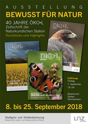 Plakat zur Ausstellung 40 Jahre ÖKO.L