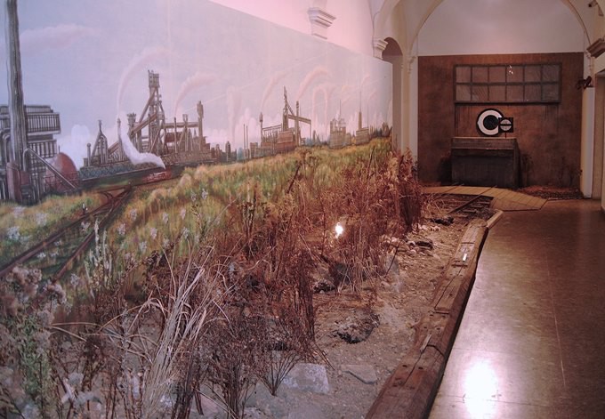 Nachgestaltung einer Brachlandschaft